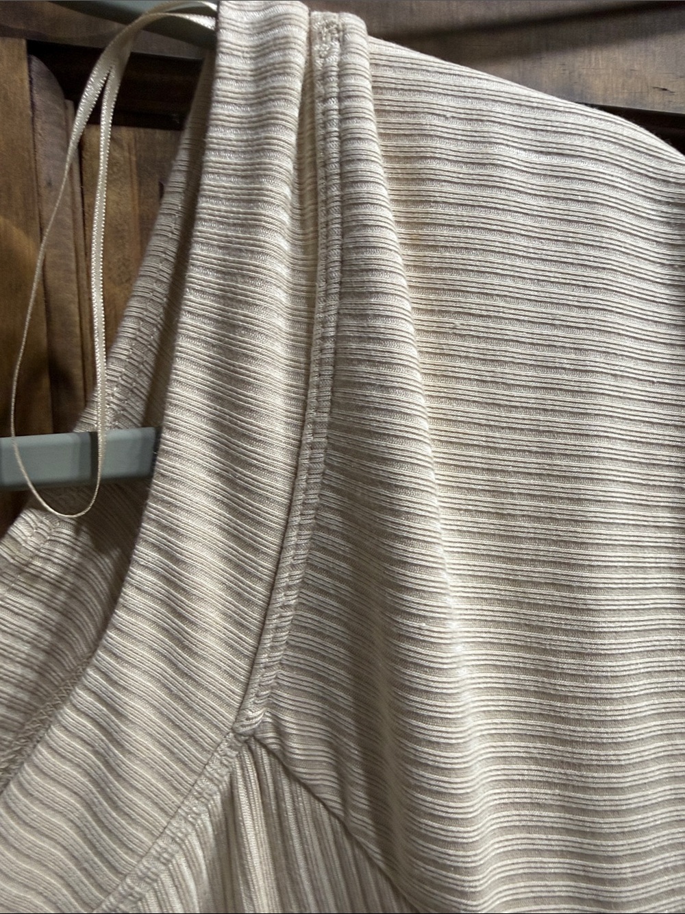 Old Navy Cream Ribbed Teddy Jacket - Picture 7 of 9